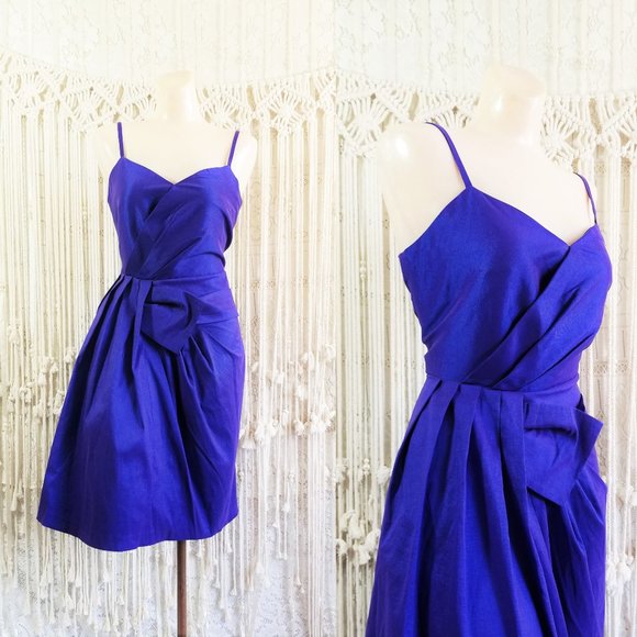 Calvin Klein Dresses & Skirts - {euc} Calvin Klein Iridescent Pleat Cocktail Dress